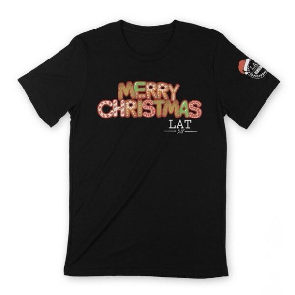 2025 Christmas Tees – Black